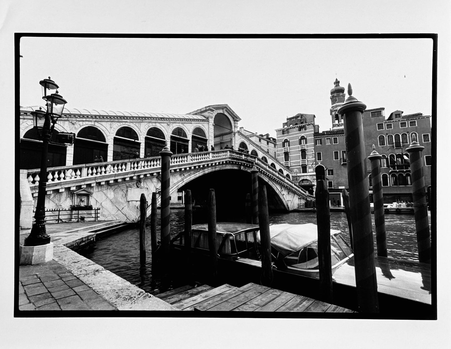 Rialto - Venise - 2002 Œuvre originale de Michel Pinel