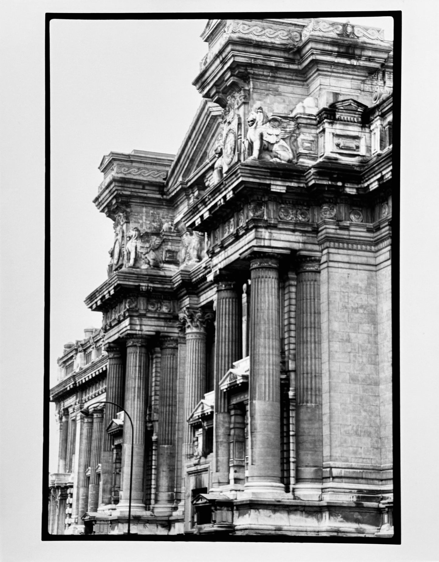 Bruxelles - Palais de Justice - 2006 Œuvre originale de Michel Pinel
