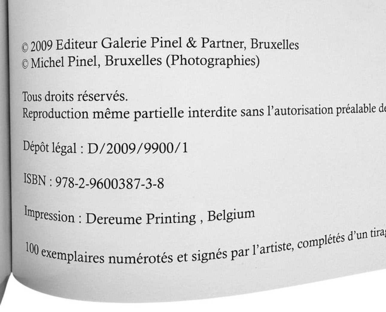 Livre Eden — Édition Collector Œuvre originale de Michel Pinel