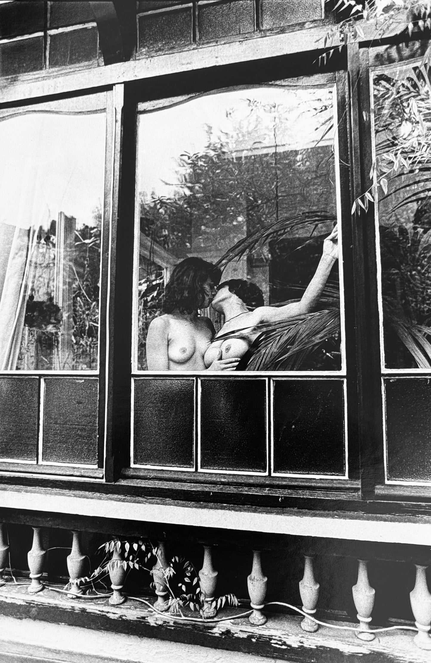 Tendres amies - 1985 Œuvre originale de Michel Pinel