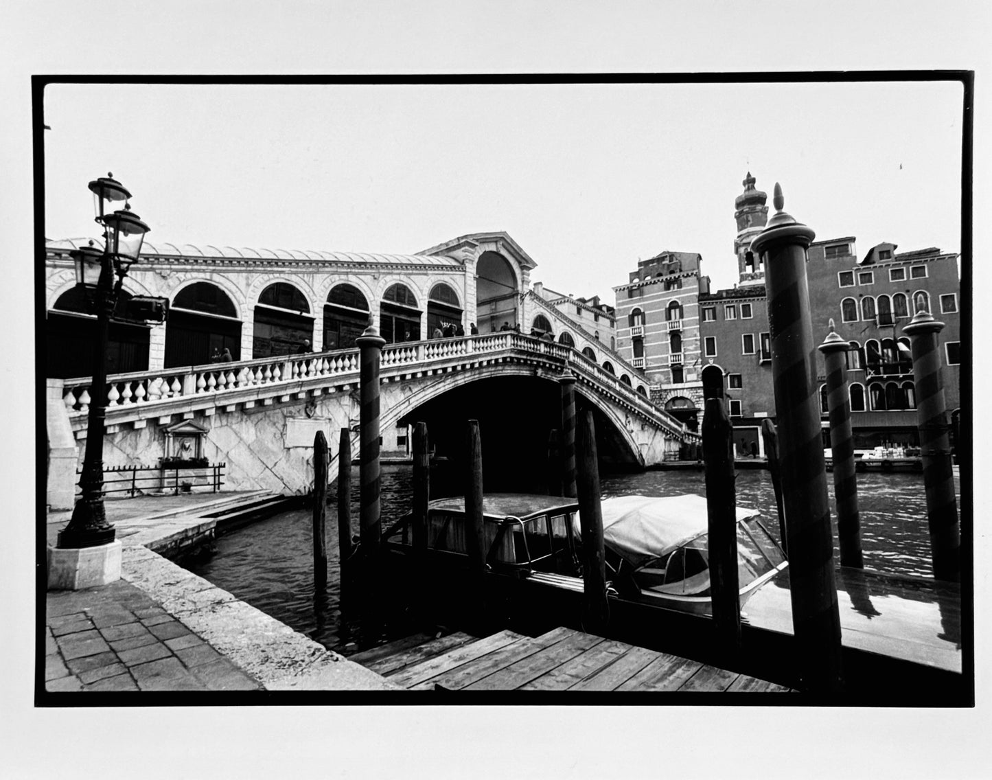 Venise - Rialto - 2002 Œuvre originale de Michel Pinel