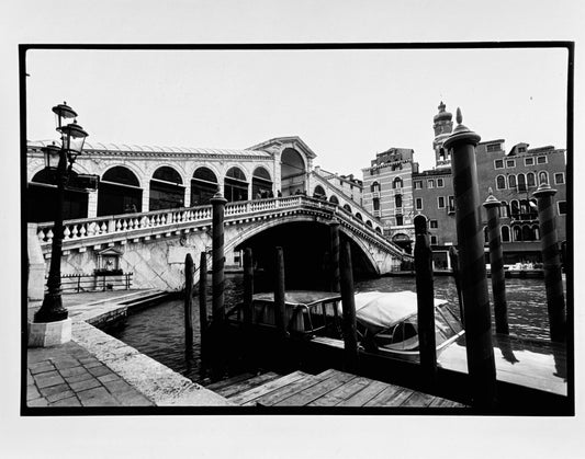 Venise - Rialto - 2002 Œuvre originale de Michel Pinel