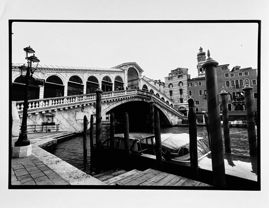 Rialto - Venise - 2002 Œuvre originale de Michel Pinel