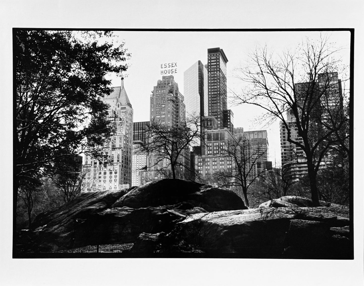 New York - Central Park - 2007 Œuvre originale de Michel Pinel