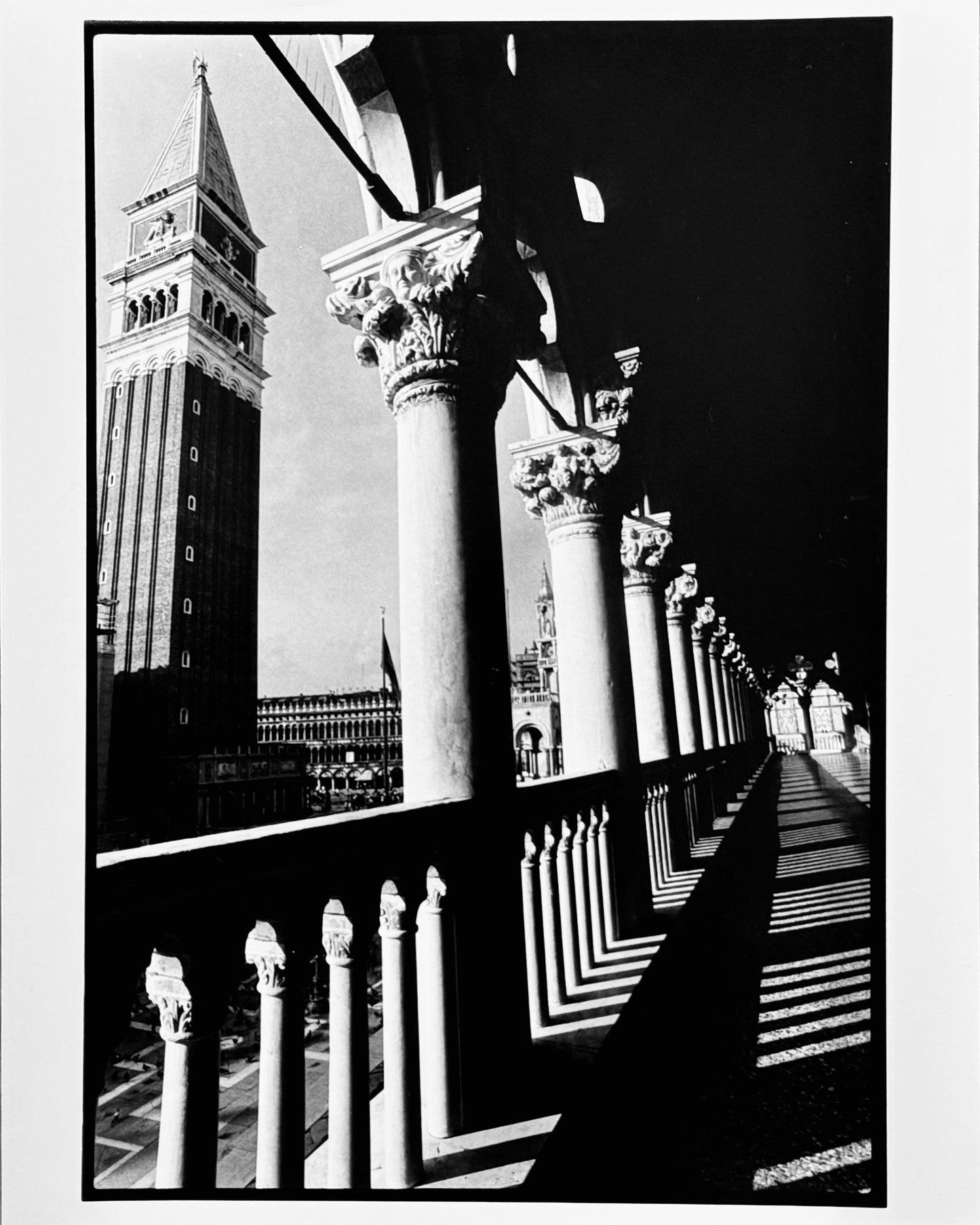 Venise - Galerie du Palais Ducal - 2002 Œuvre originale de Michel Pinel