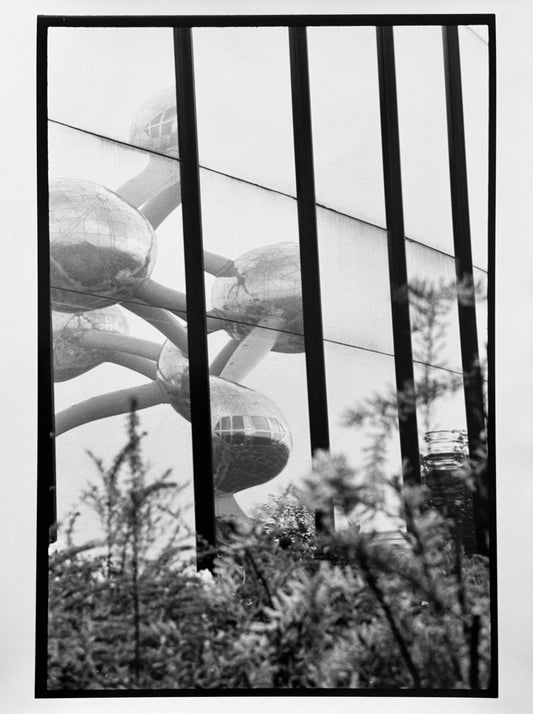 Bruxelles - Reflets de l'Atomium - 2010