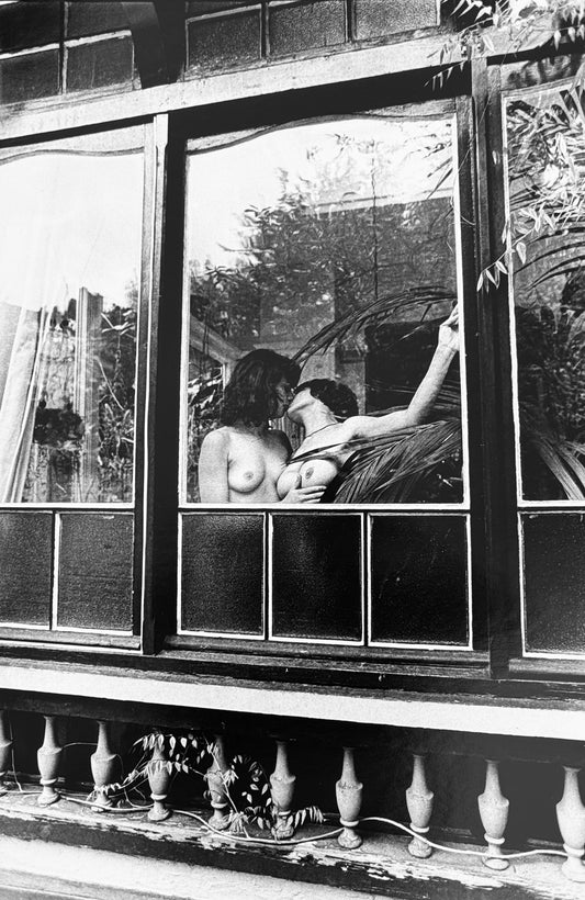 Tendres amies - 1985 Œuvre originale de Michel Pinel